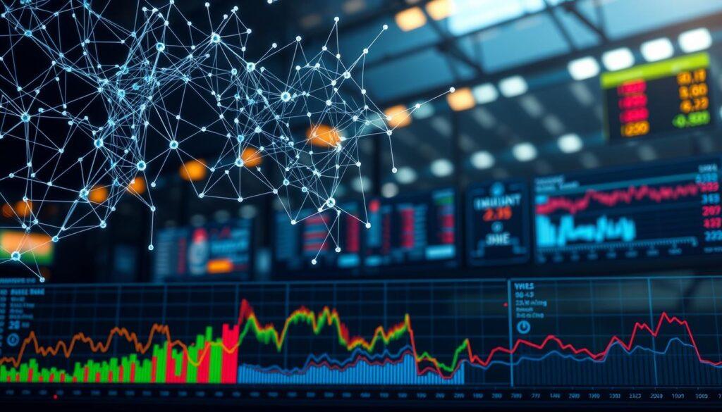 A sleek and modern neural network diagram set against a backdrop of sports betting data visualizations. The neural network's intricate layers and connections are rendered in shades of blue and gray, reflecting the technical nature of the subject. In the foreground, a series of colorful charts, graphs, and trendlines illustrate the insights and patterns that can be extracted from sports betting data using advanced machine learning techniques. The overall scene is illuminated by a warm, natural lighting, conveying a sense of professionalism and expertise. The composition is balanced and symmetrical, drawing the viewer's attention to the intersection of sports, data, and artificial intelligence. A sleek and modern neural network diagram set against a backdrop of sports betting data visualizations. The neural network's intricate layers and connections are rendered in shades of blue and gray, reflecting the technical nature of the subject. In the foreground, a series of colorful charts, graphs, and trendlines illustrate the insights and patterns that can be extracted from sports betting data using advanced machine learning techniques. The overall scene is illuminated by a warm, natural lighting, conveying a sense of professionalism and expertise. The composition is balanced and symmetrical, drawing the viewer's attention to the intersection of sports, data, and artificial intelligence.