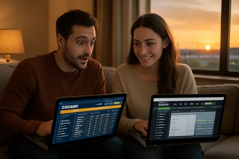 Bettor comparing sportsbook rules, withdrawal notes, and market availability