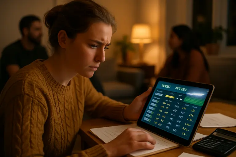 Spreadsheet comparing sportsbook oversight, funding, props, and live markets