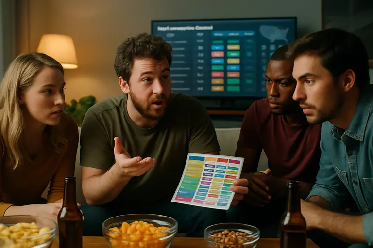 Sports bettor comparing live markets and prop menus on two screens